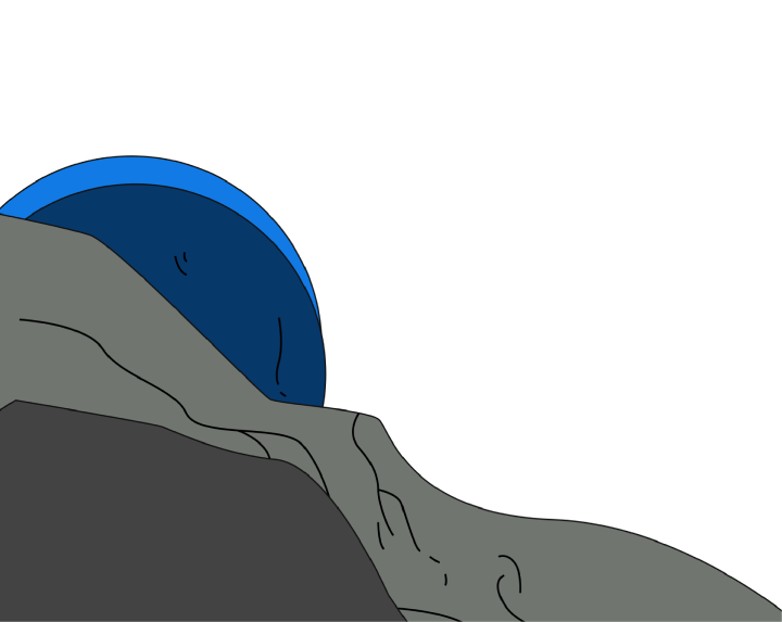 footer moon